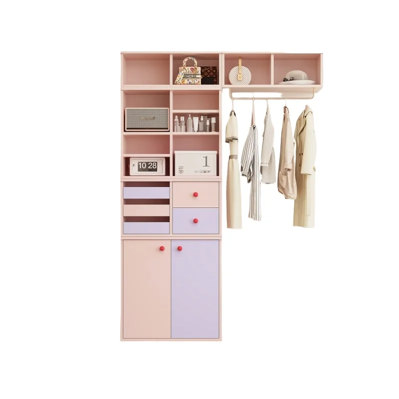 

Dopamine console cabinet cream powder home decoration cabinet storage home display cabinet storage