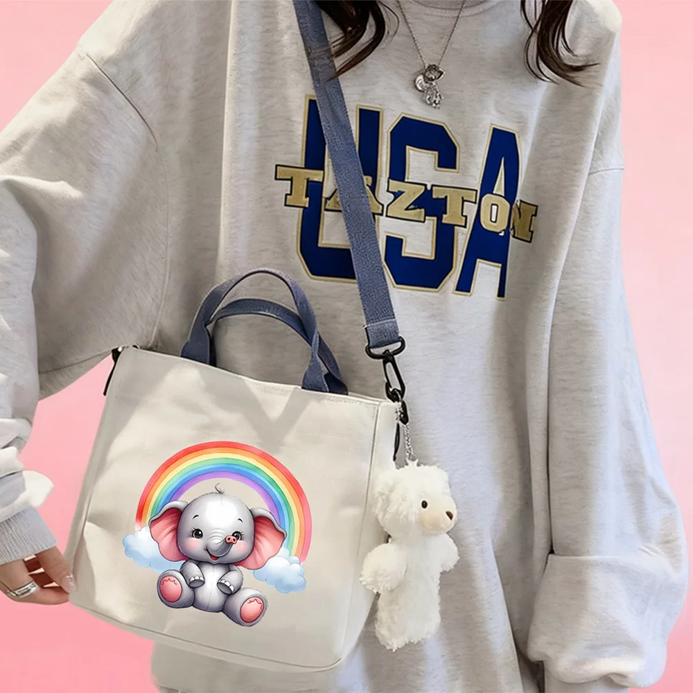 Handbags and crossbody bags featuring a 