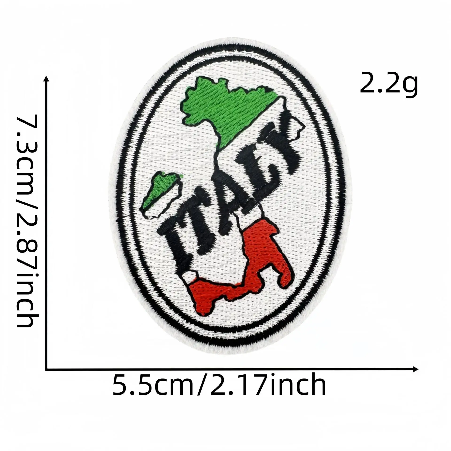 10Pcs World Travel Iron On Embroidery Patches, Country Landmark Route 66 Patch for Jacket Backpack Decor