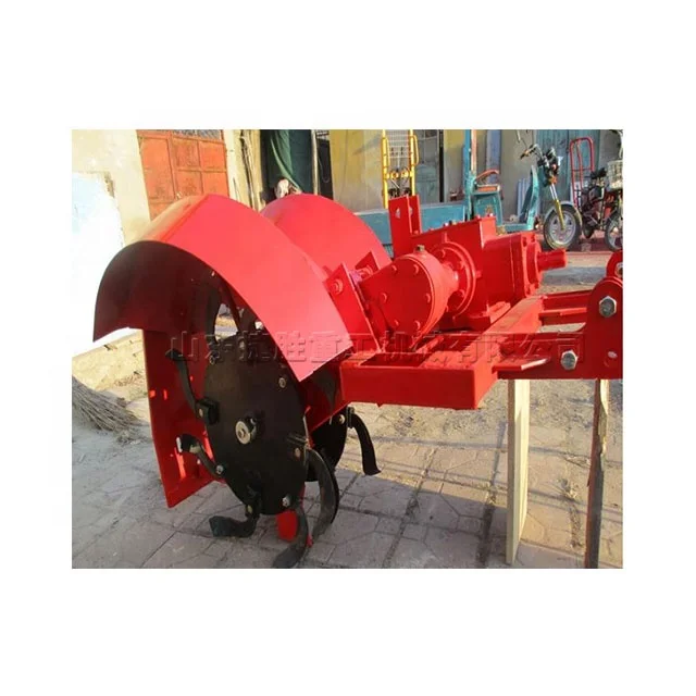 

60HP Tractor Rear Type Orchard Ditching Machine Green Onion Ginger Trenching Fertilizing Irrigation Equipment