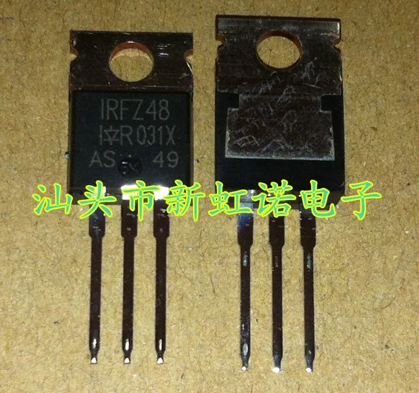 5 قطعة/الوحدة جديد الأصلي IRFZ48 الصمام الثلاثي في الأوراق المالية