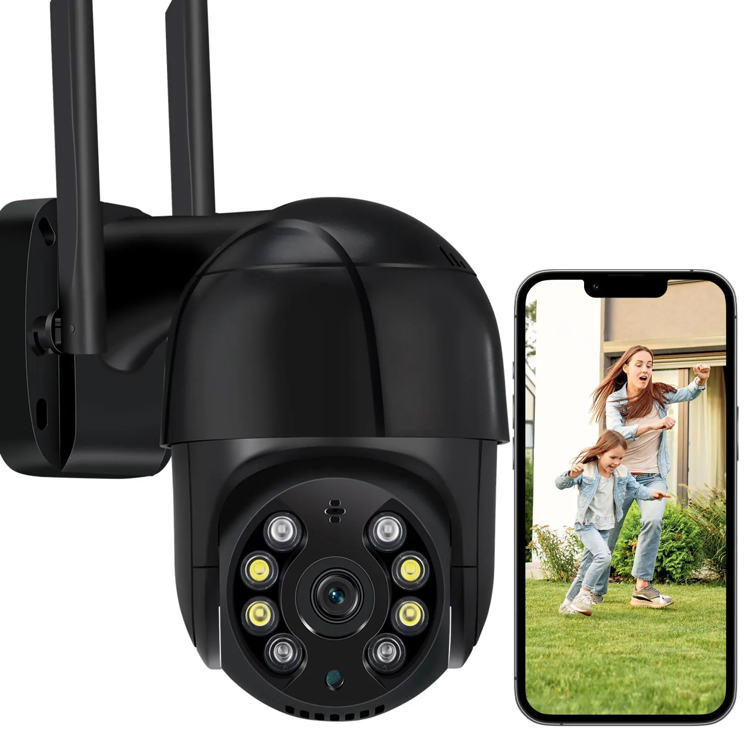 8MP 4K IP Camera Outdoor Wireless WIFI Speed Dome Auto Tracking PTZ Smart Home Surveillance Monitor