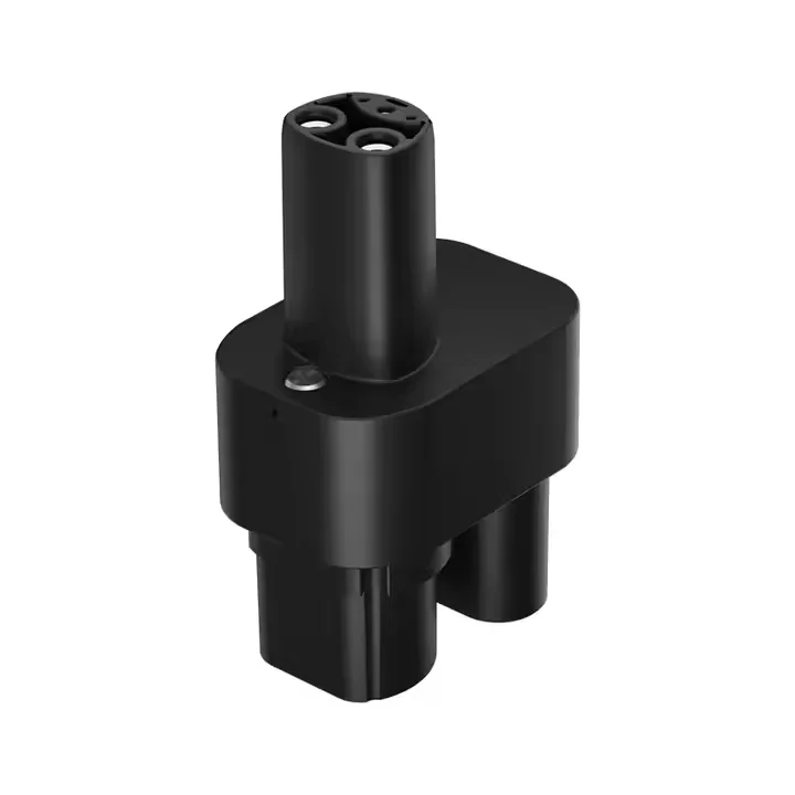 محول كومبو CCS2 إلى NACS محول تيار متردد + تيار مستمر لشحن الطراز 3 Y X S
