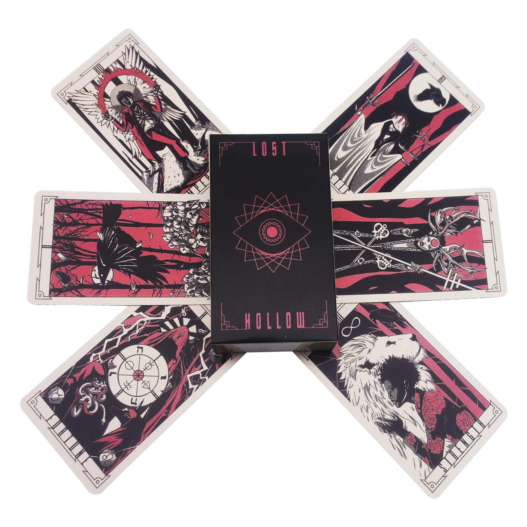 The Lost Hollow Tarot cards for Women Girls Board Game Tarot Oracle Party Astrology The Green Witch Card gift