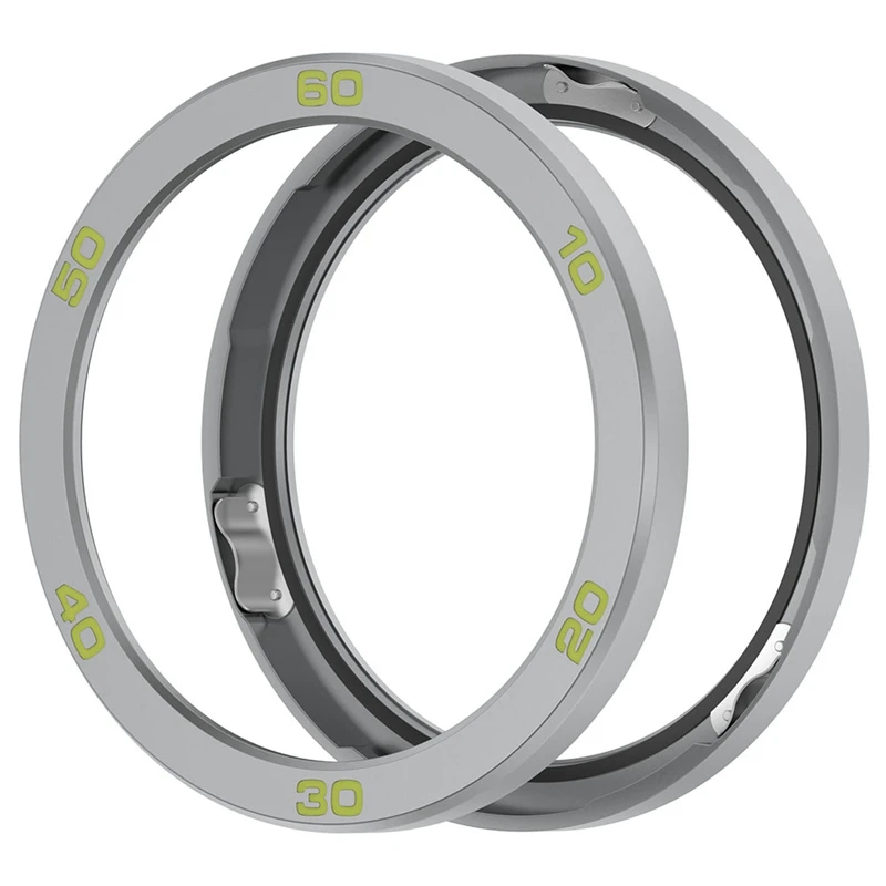 الحافة المعدنية حلقة معدنية حامي ساعة حزام غطاء الزجاج المقسى فيلم ساعة الحافة شل ل CMF بواسطة ساعة برو 2