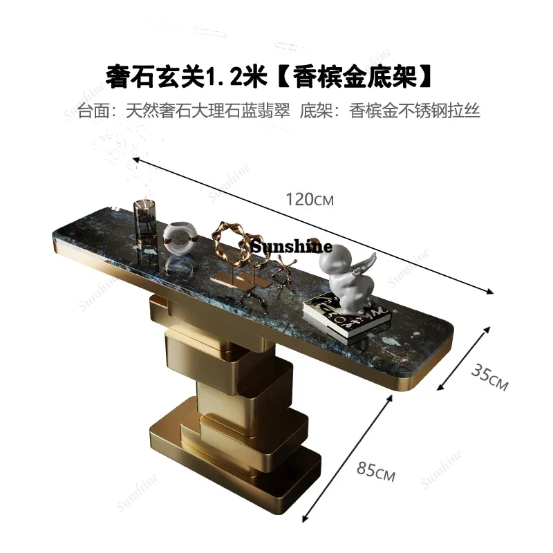 No Metal Living Room Table Nordic   Vertical Gold Office Table Hotel Porch Narrow Wohnzimmer Tische Luxury Furniture