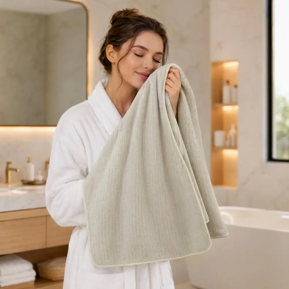 Extra Large Bath Towel Quick Dry Soft Velvet Ultra Absorbent Body Wrap for Yoga Sport SPA Fitness Gym Bathroom Accessories