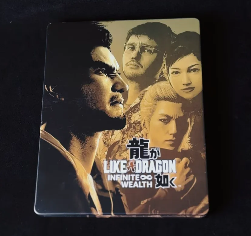 Like A Dragon Infinite Wealth Yakuza Edition Steelcase FantasyBox ( Just box no CD )