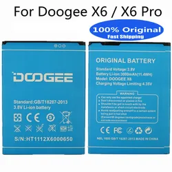 New Original X6pro Battery For Doogee X6 / X6 Pro Phone 3000mAh High Quality Replacement Battery In Stock