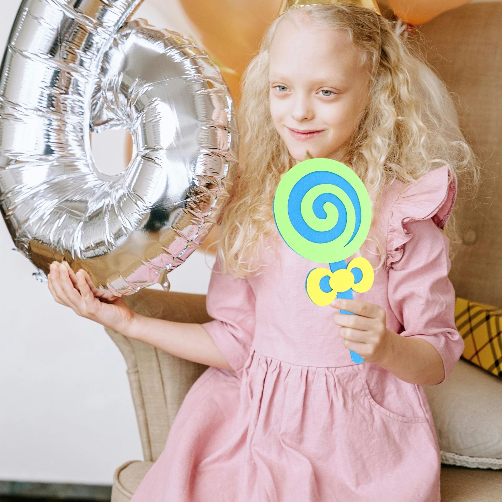 

Children's Performance Props Candy Holiday Lollipop Ornaments Festival Model Baby