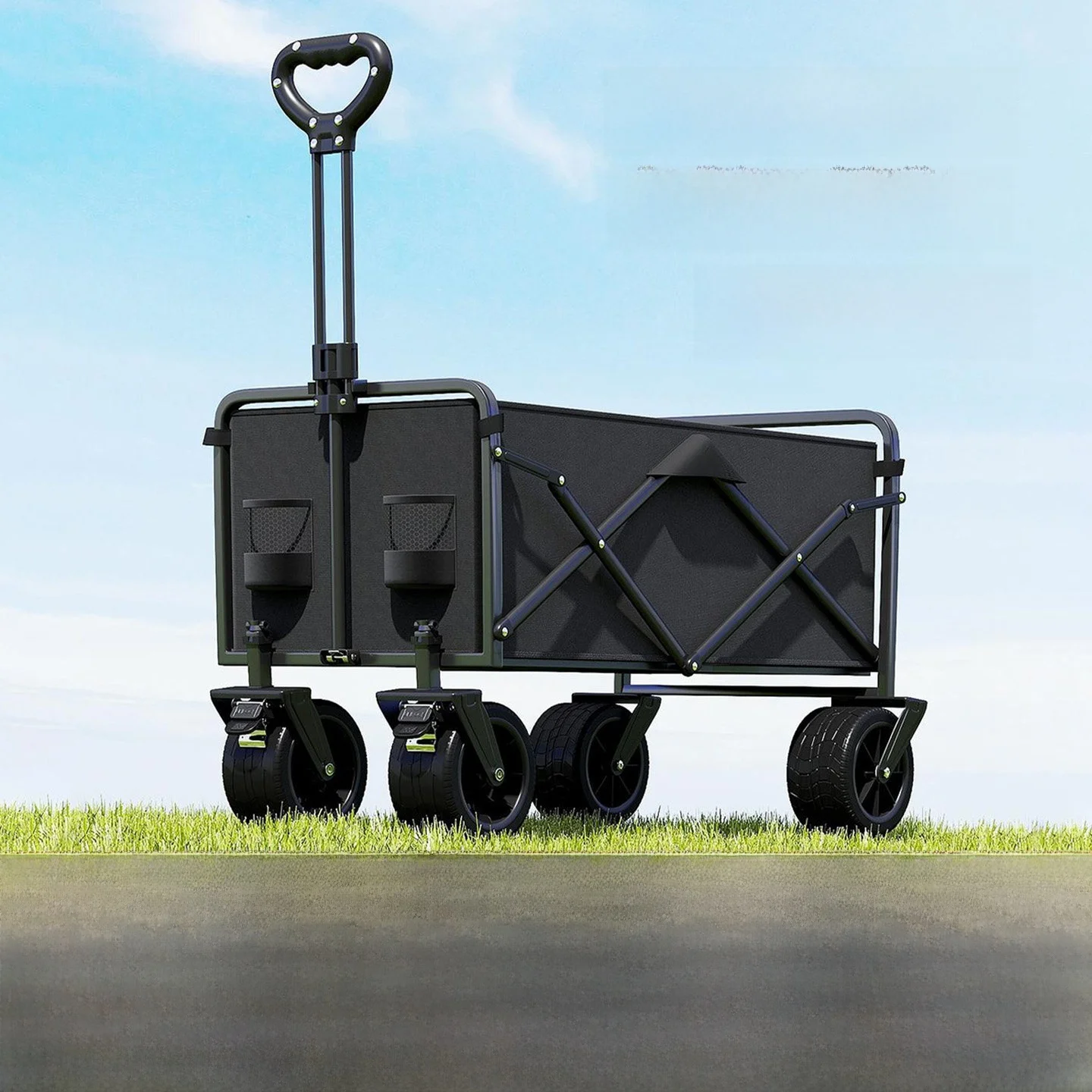 outdoor-camping-hand-pulled-travel-trailer-foldable-lie-down-towing-caravan-children's-camping-leisure-furniture-rv-camper