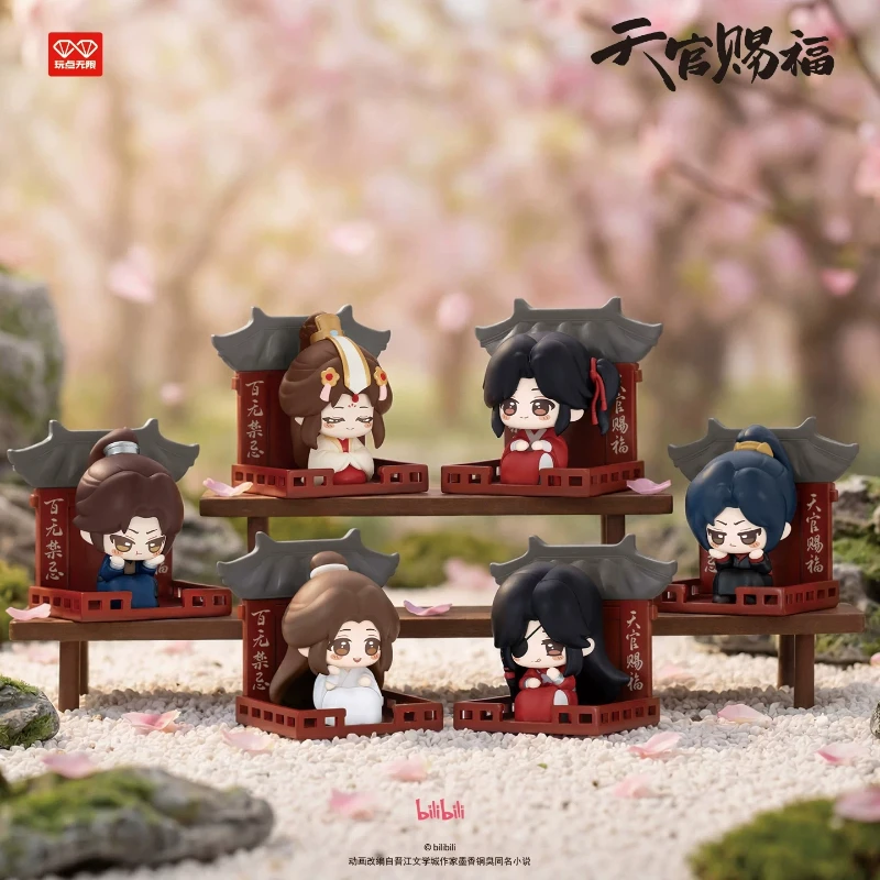 Image of Heaven Official's Blind Box Tian Guan Ci Fu Kühlschrankmagnet Xie Lian Hua Cheng Figur Sammlerstück Schreibtischdekoration Anime-Fans