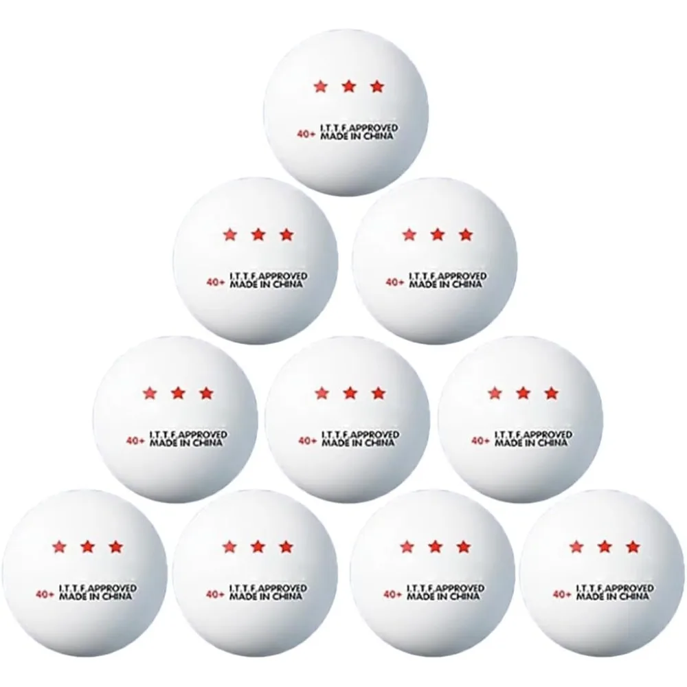 

10 шт. мяч для пинг-понга 3-звездочный мяч для настольного тенниса для внутреннего и наружного стола для пинг-понга