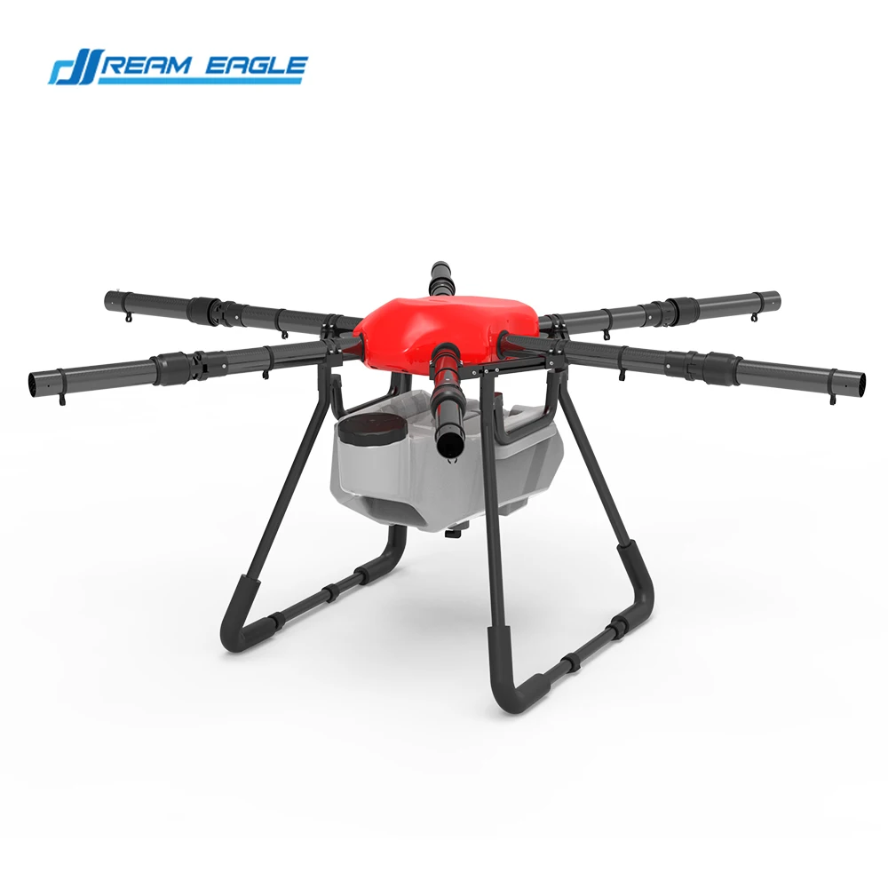 DreamEagle X6 Agricultural Spray Drone Frame Kit 16L 1620mm Wheelbase Hexacopter with 16KG Spray System Pexticide Spraying Drone