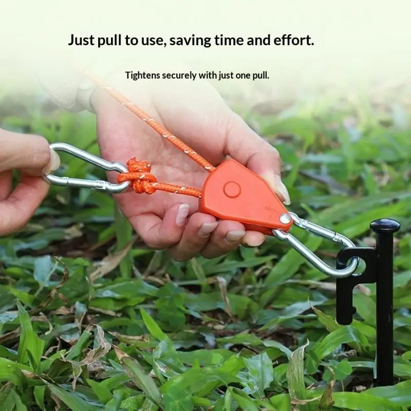 Awning Wind Rope 8 Inch Adjustable Lanyard Hanging For Tent Fan Grow Plant Lamp Pulley Ropes Pulley Lifting Pulley Hook
