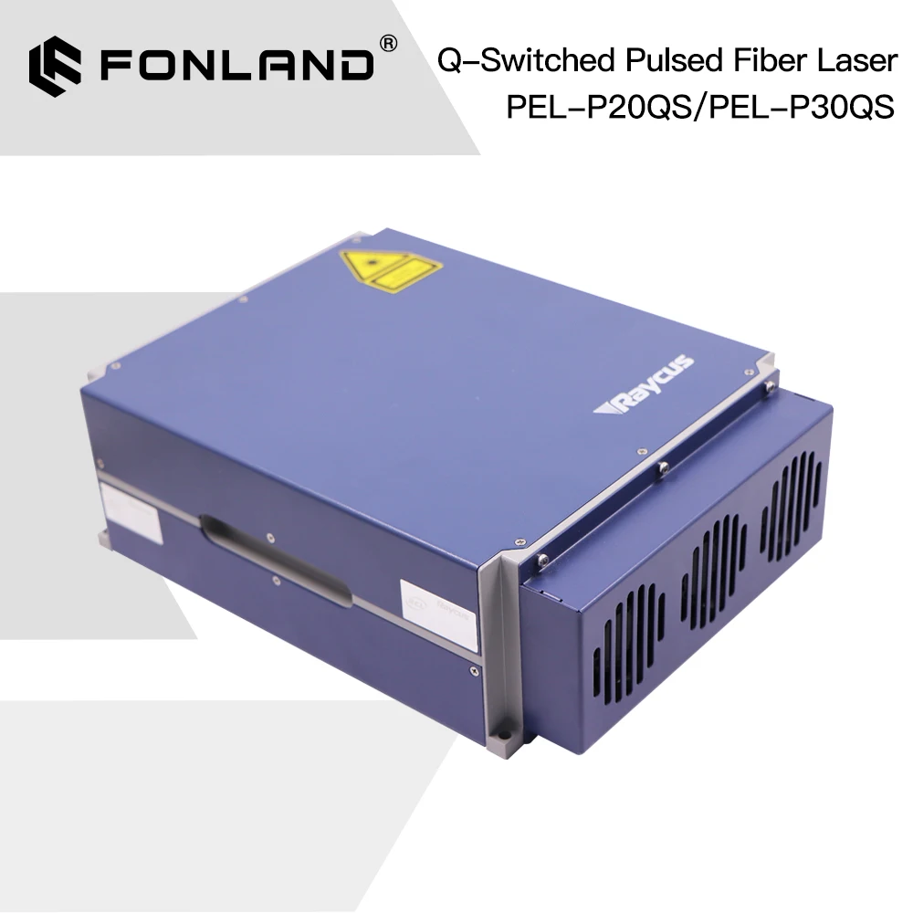 FONLAND Raycus Fiber Laser Source Q-switched Pulse 20W 30W 50W 1064nm Fiber Laser Source for Fiber Marking Machine