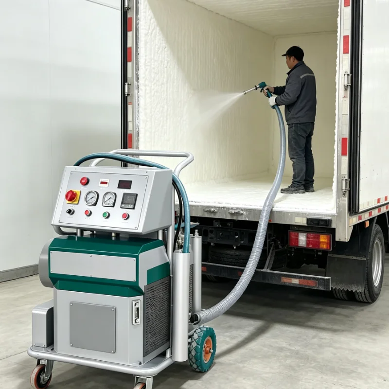 Pu Foam Sprayer Waterproof Coating Spraying Device Polyurethane Spraying Unit Two Component Foam Spraying Insulation Equipment