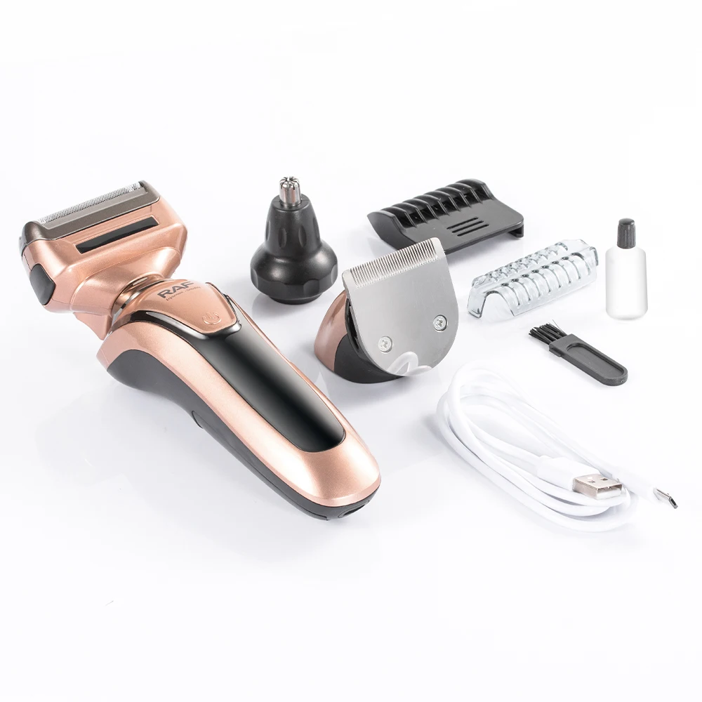 RAF 6000RPM 3 في 1 مجموعة أدوات العناية المهنية القابلة لإعادة الشحن، مجموعة أدوات تشذيب الشعر الكهربائية مع شفرة شفط مغناطيسية #1