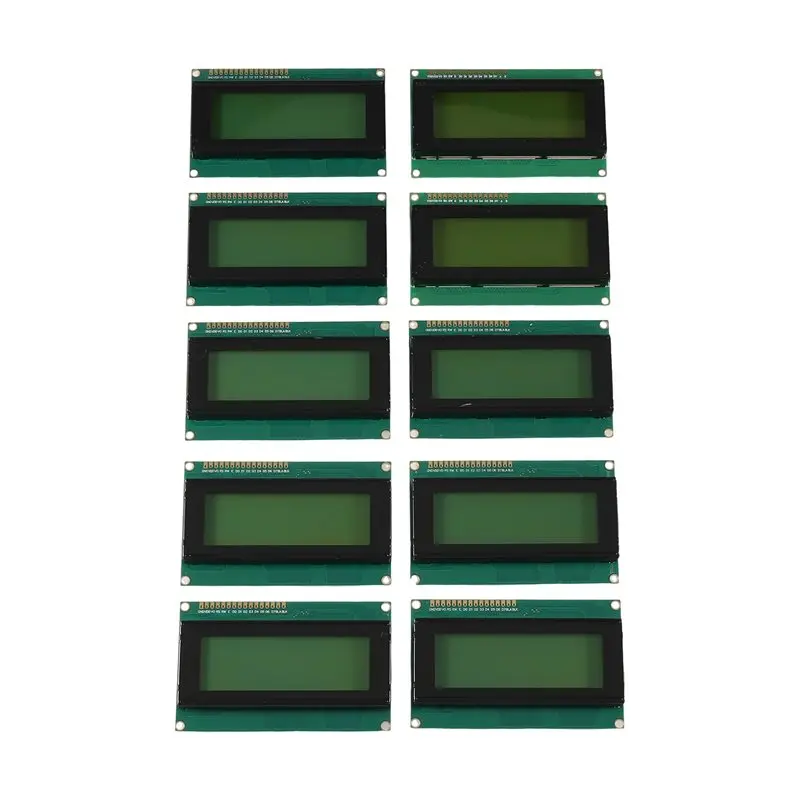 set-completo-di-10-moduli-lcd2004-display-lcd-20x4-caratteri-con-interfaccia-iic-i2c-per-arduino-raspberry-pi-schermo-verde