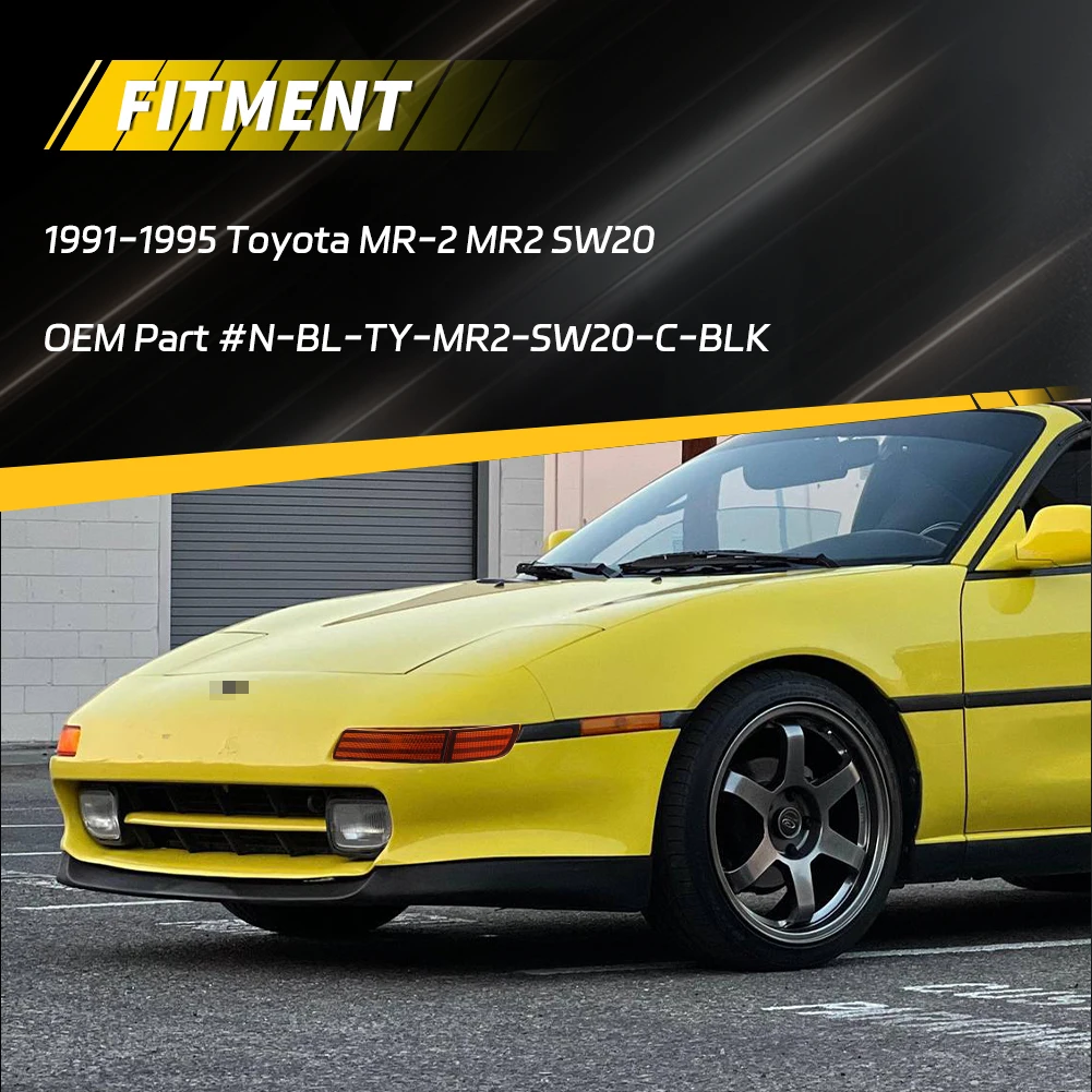 Front Bumper Parking Light Side Marker Light Turn Signal Light  For For 1991-1995 TOYOTA MR2 / MR-2 SW20 (For US SPEC only)