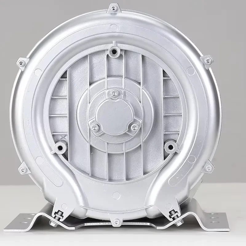 3kW 50Hz High Pressure Ring Blower for Aquaculture Farm Low Noise Outdoor Blowing Sucking Industrial Blowers