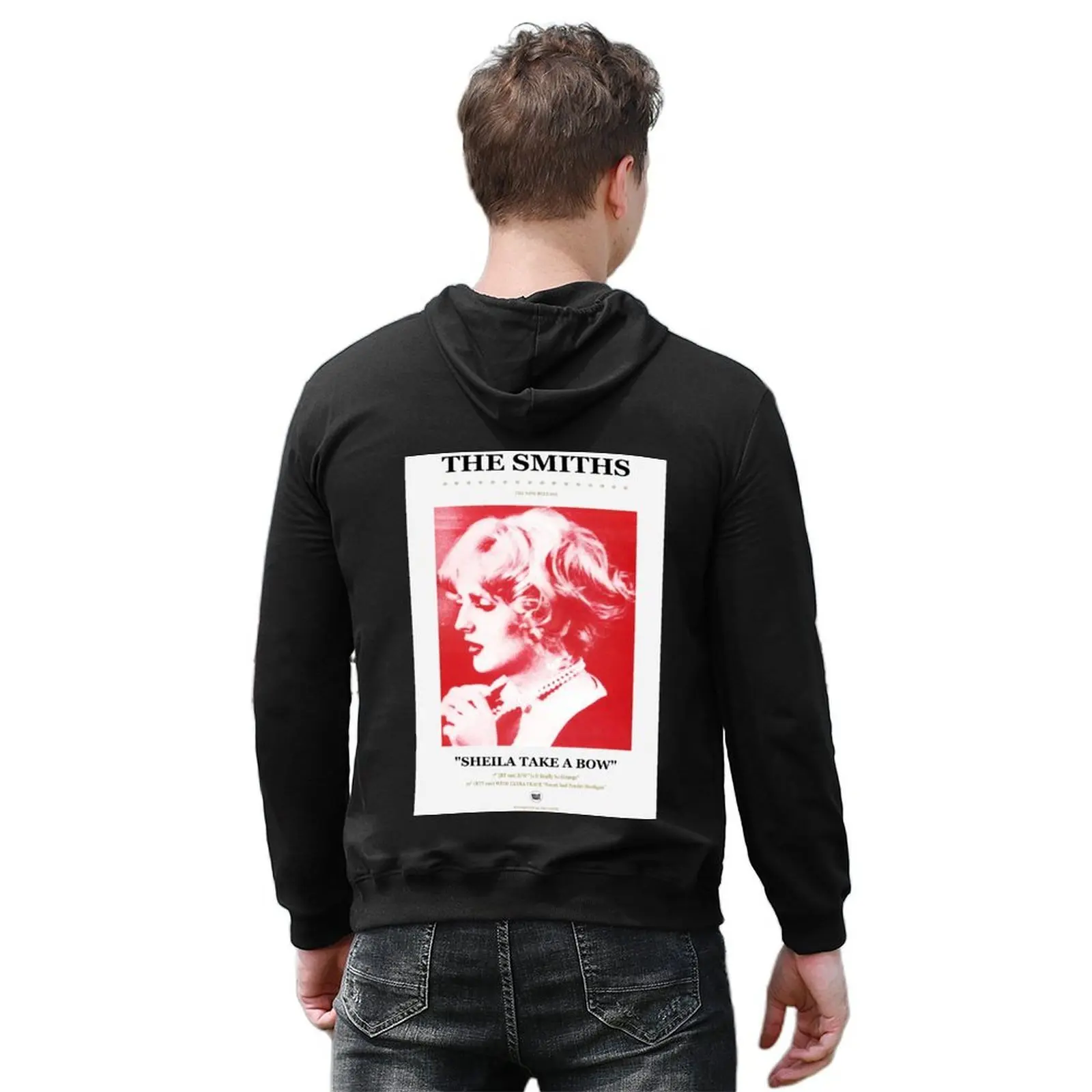 كاندي دارلينج - سترة بقلنسوة من اللؤلؤ الأحمر للرجال، ملابس رجالية للخريف، ملابس رجالية بقلنسوة