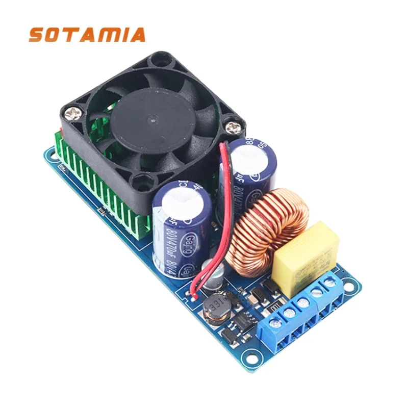 SOTAMIA IRS2092S Power Amplifier Board 500W HIFI Amplificador Class D Mono Digital Sound Amplifier Audio Speaker Home Amplify