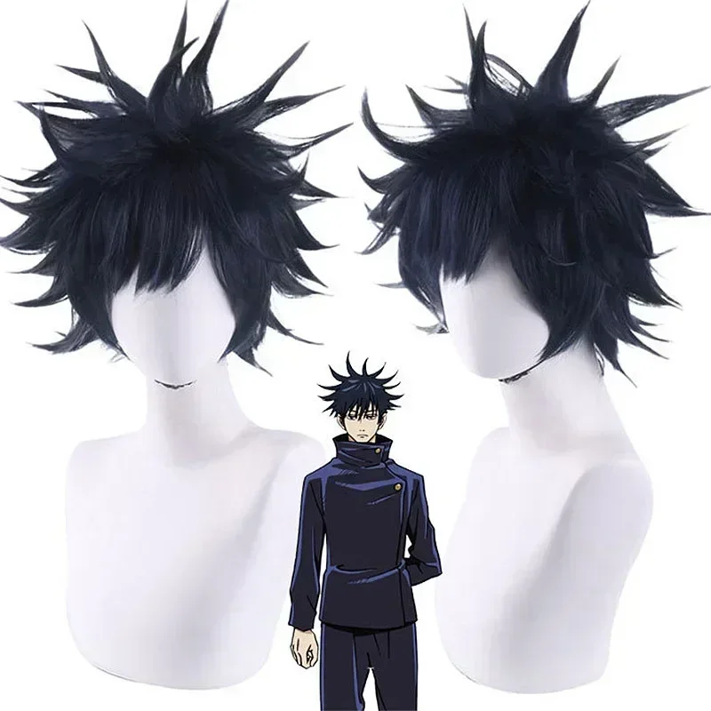Anime Jujutsu Kaisen Gojo Satoru Mahito Inumaki Toge Zenin Maki Yuuta Okkotsu Fushiguro Touji Kugisaki Nobara Cosplay Wig Party