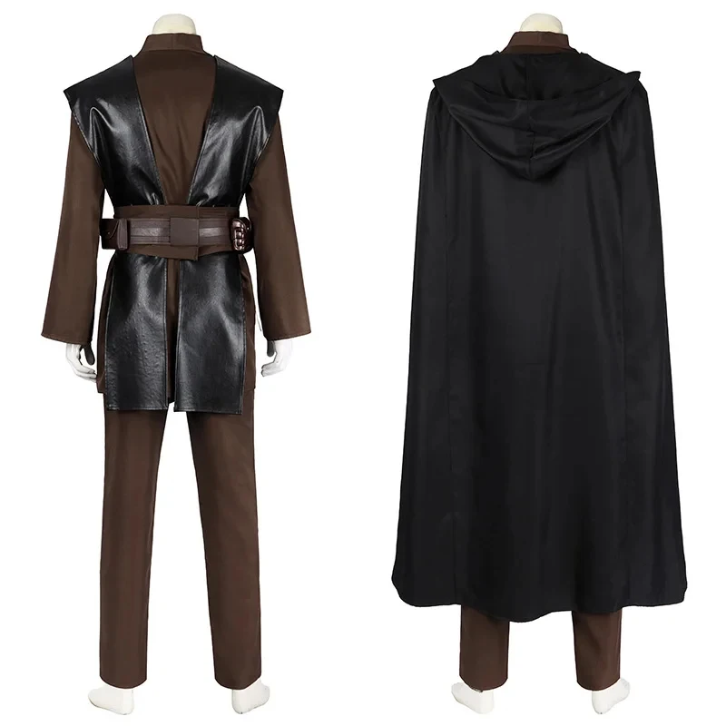 

Halloween Party Skywalker Cosplay Costume Padawan Jedi Knight Uniform Set Attack Of The Clones Anakin's Stage Costu gf;.9