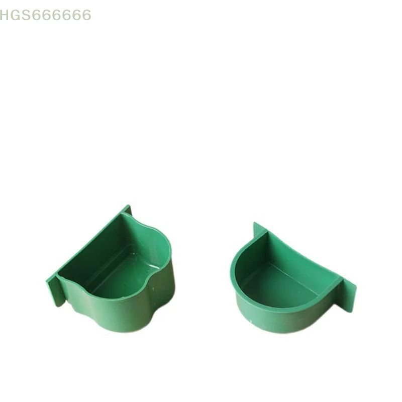 1/5Pcs Plastic Food Container Birds Feeding Box Bird Cage Accessories Bird Supplies Bird Cage Feeder Parrot Birds Feeder Box