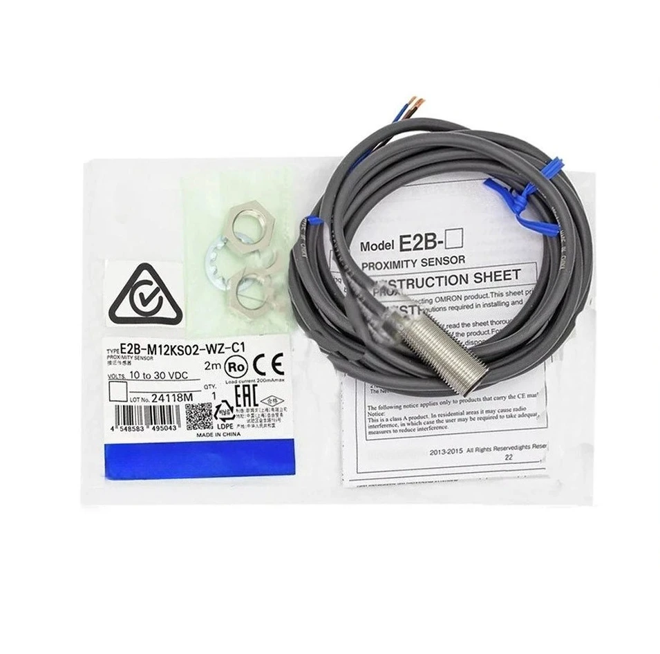 

Новый датчик приближения E2B-M12KS04-WZ-C1 для Omron E2B-M12KS02-WZ-C1