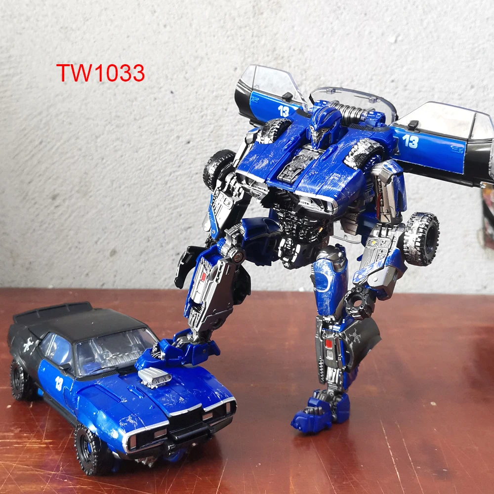 Transformation Toys BAIWEI TW1033 Dropkick Blue Warrior CY01 Mirage SS46 SS105 Car Action Figure Deformation Robot Anime Model