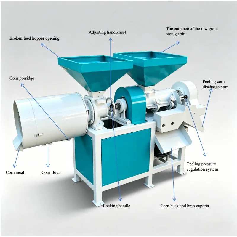 Hot Sales Grain Processing Machinery Corn Grits Making Machine Maize and Sorghum Milling Machines With Price