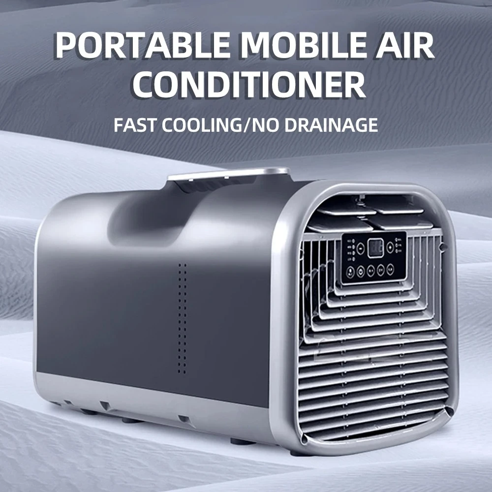 Portable Mobile Air Conditioner, Low Energy Consumption Outdoor Camping Air Conditioner