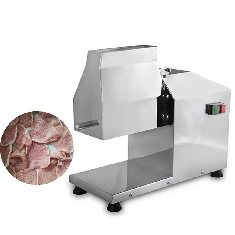 Fully Automatic Tender Meat Machine, Multifunctional Blade Type Pork Tender Meat Machine, Fresh Meat Cutting Machine