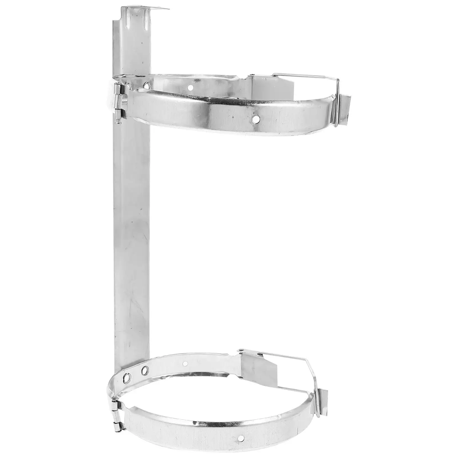 

Fire Extinguisher Wall Mount Bracket Holder Zinc Coated Iron Rack for Home Office Vehicle Boat Practical Installation Easy