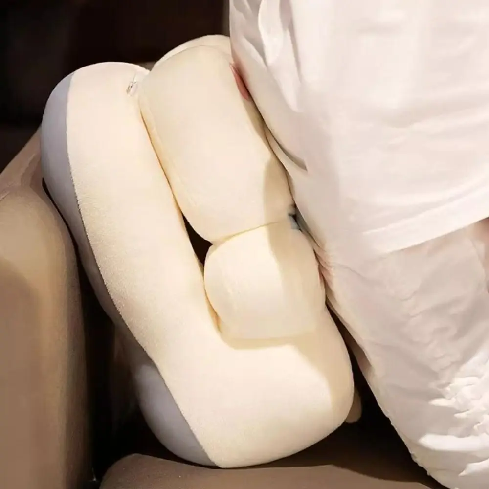 Double-sided Hand Warmer Pillow Plush&Ice Silk Super Soft Cat Office Nap Pillow Cartoon Hand Hold Cat Pillow Stuffed Toy