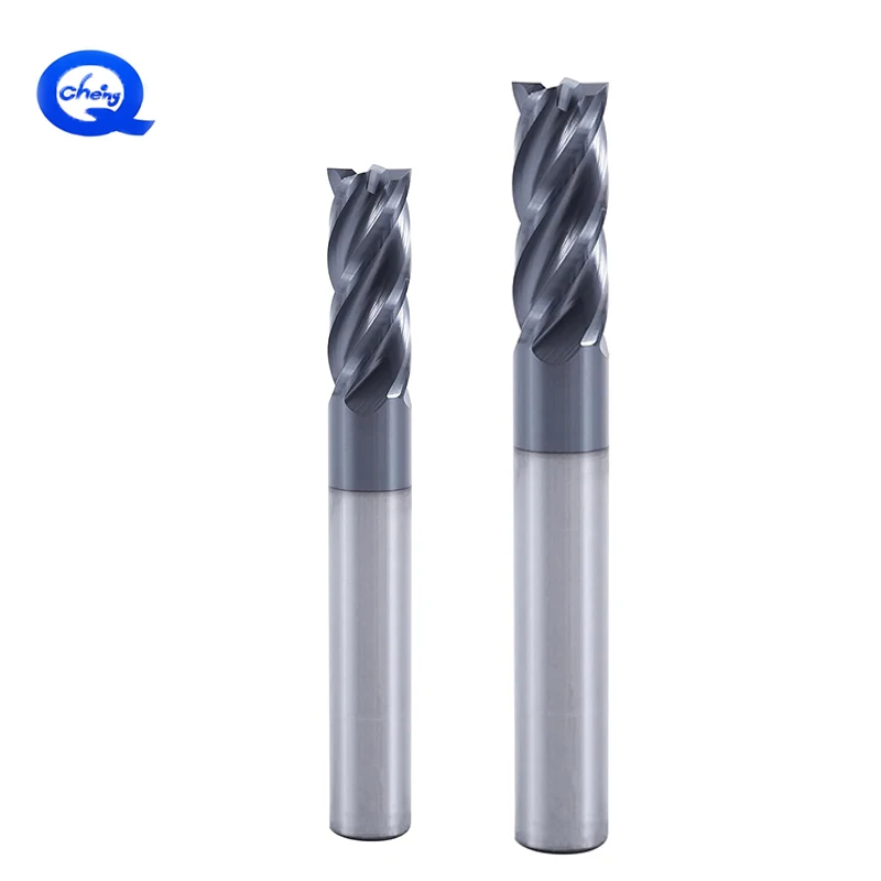 

Endmills Alloy Carbide Tungsten Steel Milling Cutter End Mill HRC55 4 Flute 4mm 6mm 8mm 10mm 12mm Metal Cutter Milling Tools