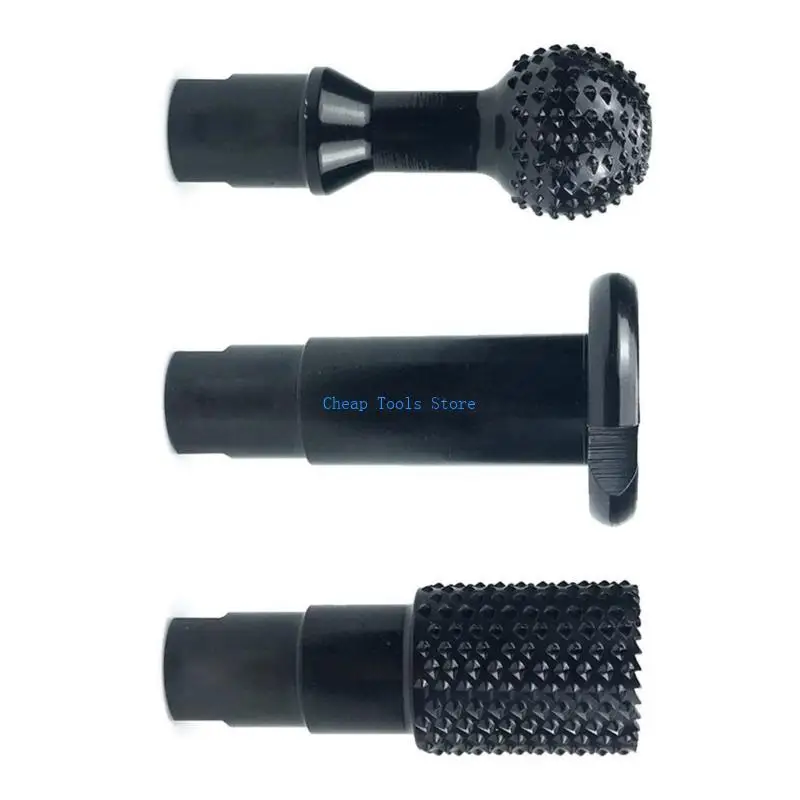 

G88B Efficient Rotary Burr Rasp Set Carbon Steel Carving File Rasp Drill Bit Slotting Polishing Carving Tool Set/3pcs