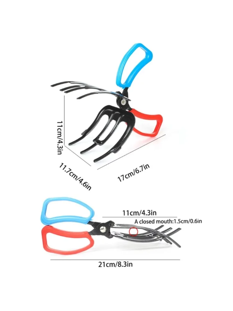 Three-Claw Metal Fish Grips - Control And Secure Your Catch With Ease
