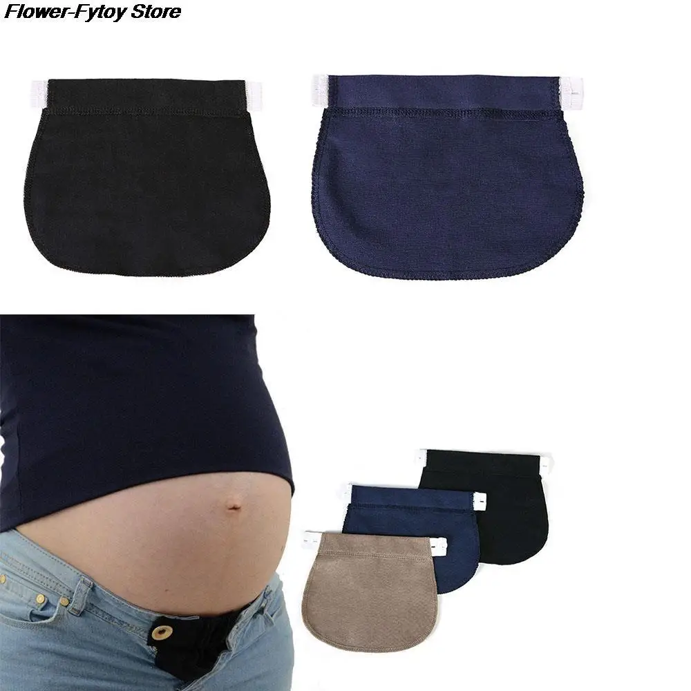 1 Pcs Adjustable Elastic Maternity Pregnancy Waistband Belt  Waist Extender Clothing Pants For Pregnant Sewing Accessories