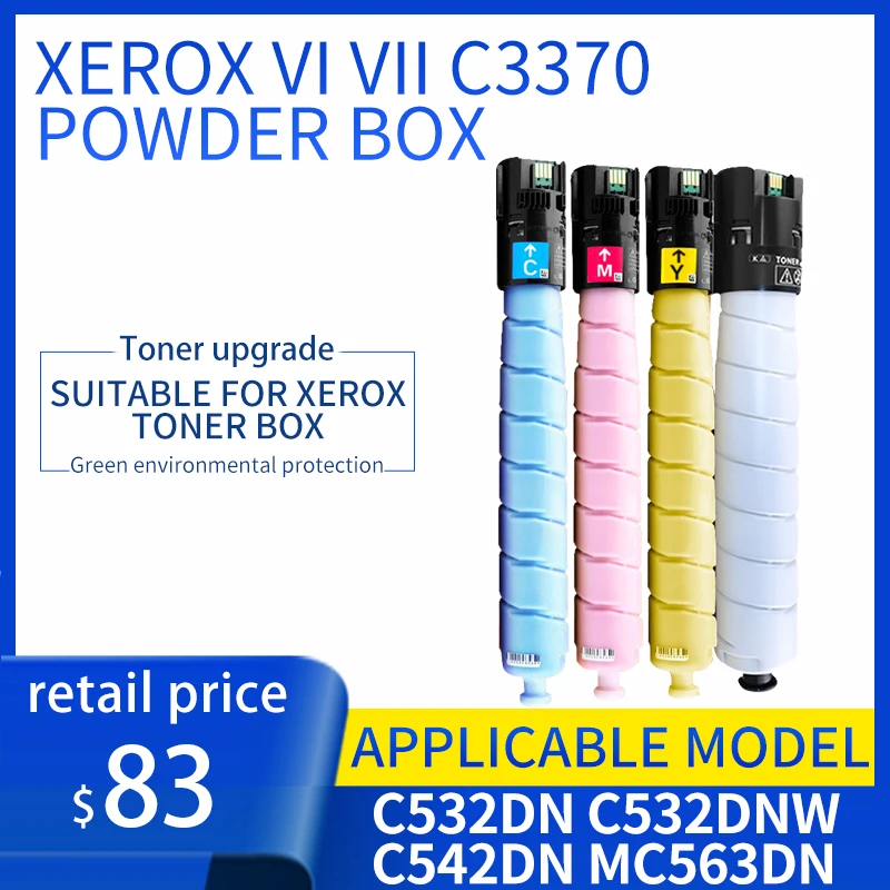 Подходит для тонера Xerox VI 6-го поколения VII 7-го поколения c3370 c2271 3370 3371 4471 5571 6671 7771 2273 3372 3373 4473 c55