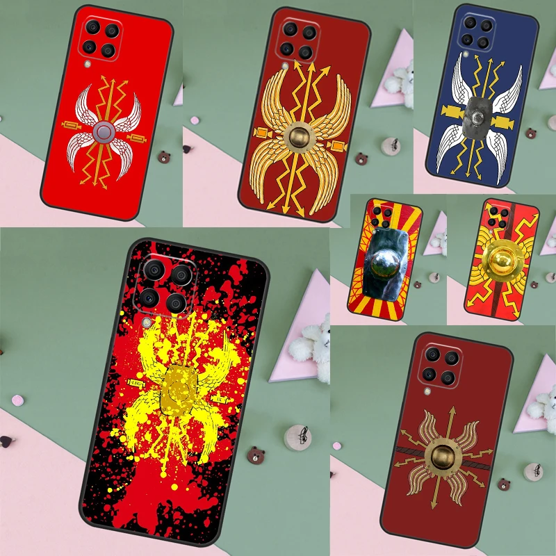 Roman Shield Case For Samsung Galaxy M14 M34 M54 M56 M16 M36 M13 M15 M35 M55 M11 M31 M53 M51 M12 M32 M52