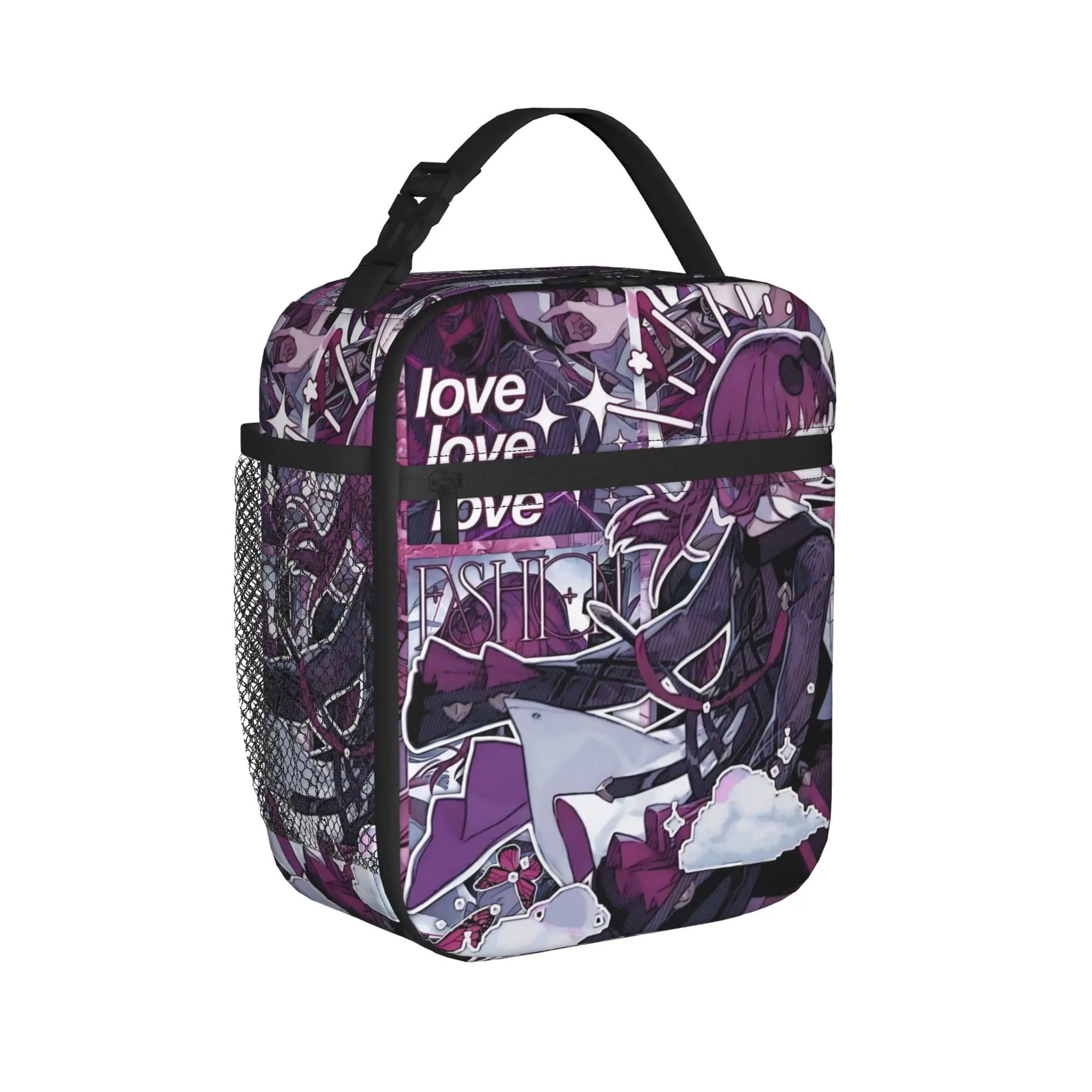 Honkai Star Rail Thermal Insulated Lunch Bag for Picnic  Portable Food Bag Men Women Thermal Cooler Lunch Boxes