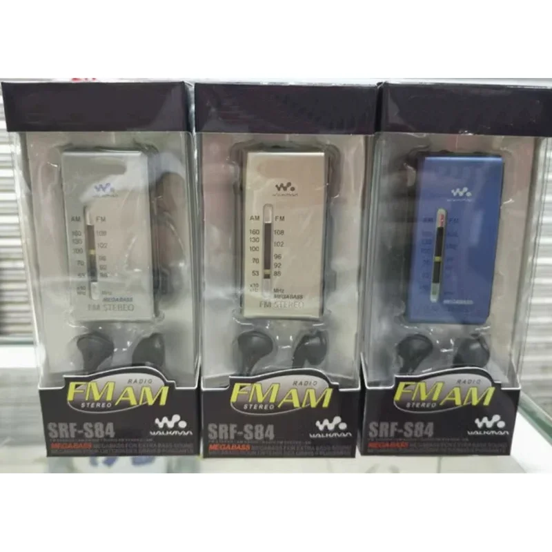 

++FM/AM Super Compact Radio Walkman SRF-S84
