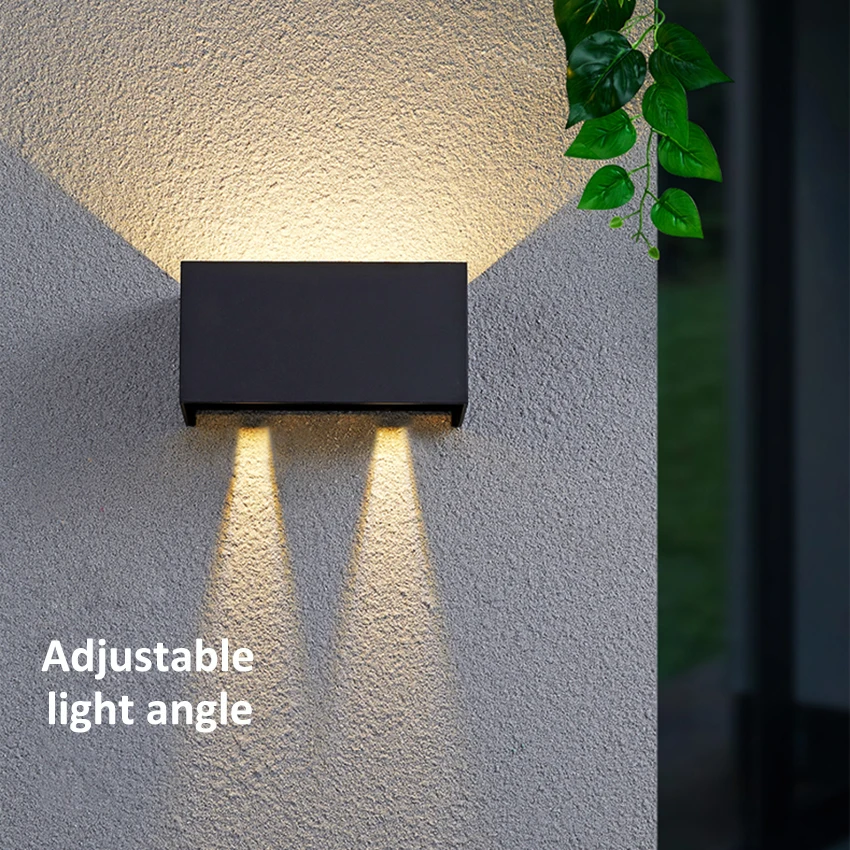 Modern Minimalist Outdoor Waterproof LED Wall Lamp Hotel Creative Corridor Staircase Living room Bedside Aluminium Wall Lights