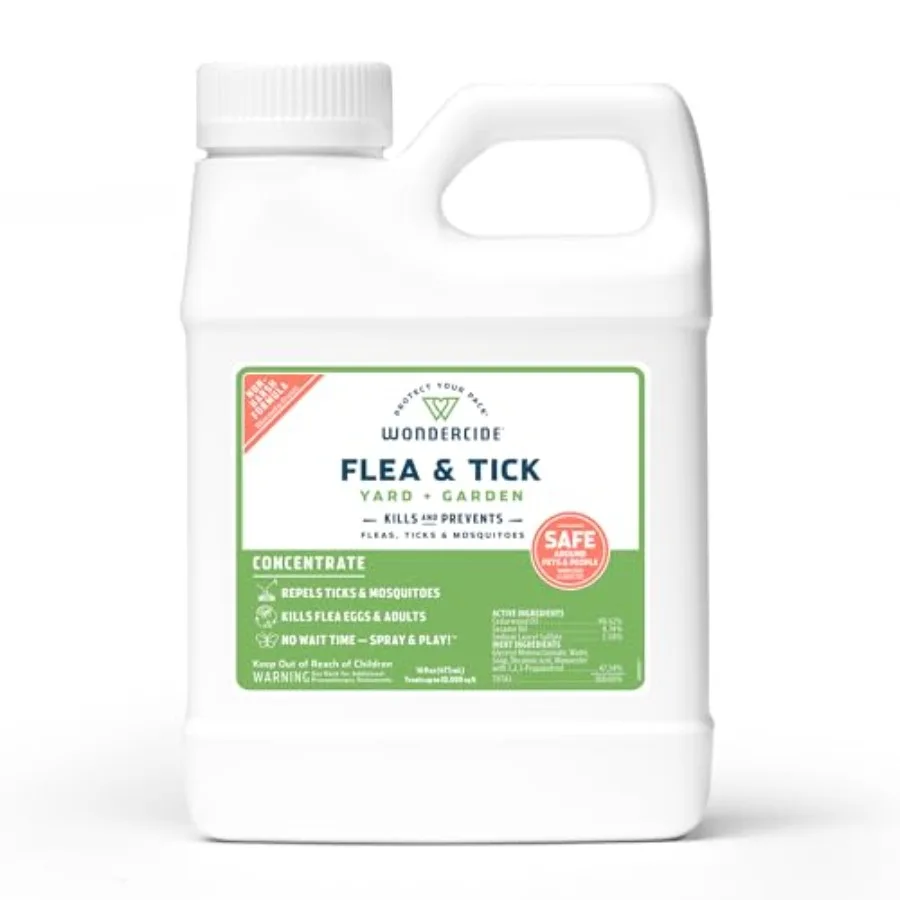 

Natural Essential Oils-Based Flea and Tick Spray Concentrate for Yard and Garden Applications Effective Kill Control and Preven