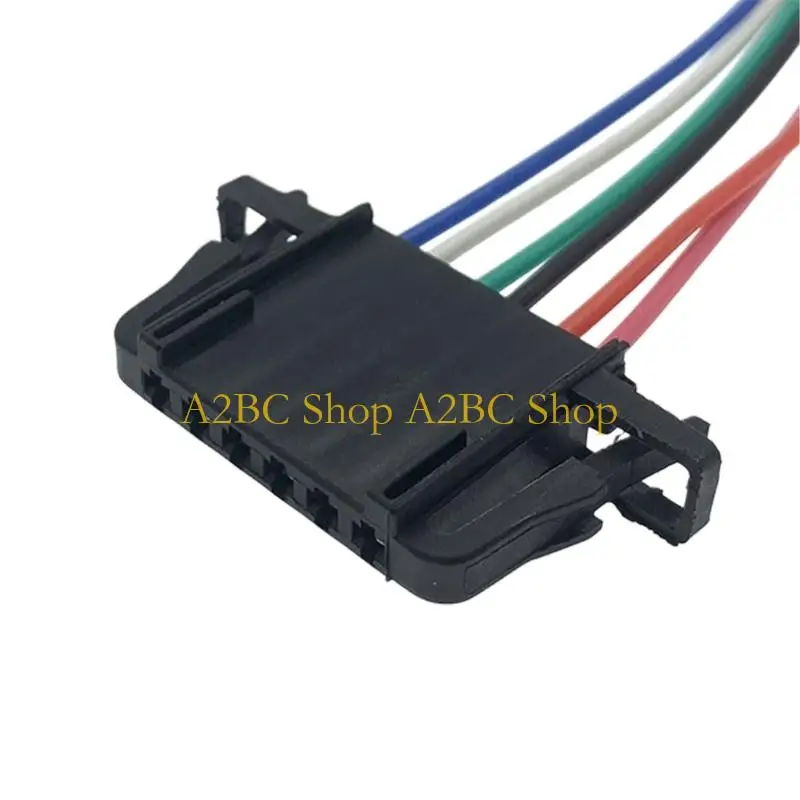 A2BC Plastic Throttle Pedal Plug Socket 6 Position Connector for Automobile 3B0972706
