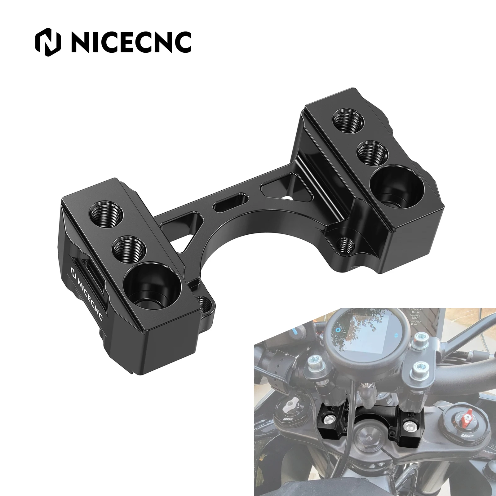 

NiceCNC, мотоциклетный рулевой элемент управления, комплект для подъема руля для KTM 790 Adventure 890 Adventure 2019 2020 2021 2022 790 890 adv
