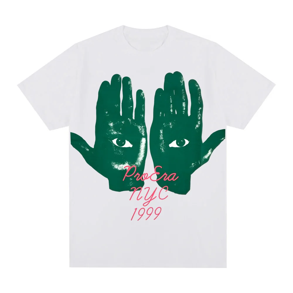

Joey Badass-CREAM HANDS TEE Sleeve Fashion Summer Casual Unisex Tshirt Popular High Quality Singer's same style 100%CottonTops